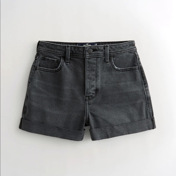 **SOLD**Hollister Dark Grey Mom Short Size 7 - Picture 6 of 9